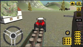 Zware tractorsimulator-poster