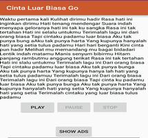 Cinta Luar Biasa Go capture d'écran 1