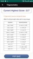 Learn Trigonometry Formulas capture d'écran 2