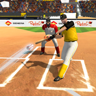 Baseball Battle - flick home run baseball game ícone