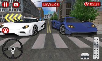 Sports Car Driving Sim 2019 - Driver Simulator ポスター