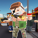 Pixel Block Survival 3D - Pixel Battle Royale War APK