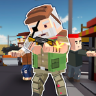 Pixel Block Survival 3D - Pixel Battle Royale War আইকন