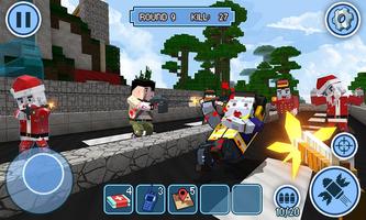 Pixel Block Survival 3D - Pixel Battle Royale War الملصق