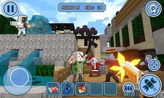 Pixel Block Survival 3D - Pixel Battle Royale War screenshot 1