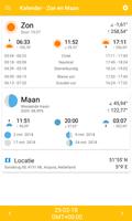 Kalender - Zon & Maan-poster