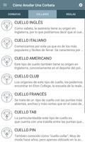 Enciclopedia de corbatas captura de pantalla 3