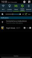 Screen Night Mode Brightness تصوير الشاشة 1