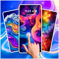 Fluid Magic: Touch Wallpaper