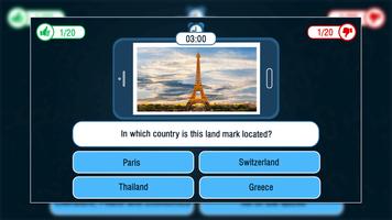 World GK Trivia -  General Knowledge Quiz Fun capture d'écran 3