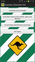 Australian Citizenship Test Affiche