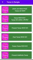 Tense (টেনস) শিখুন সহজ বাংলায় تصوير الشاشة 2