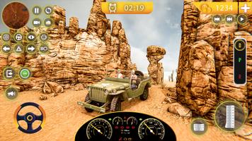 Game Mengemudi Jeep 4x4 Ofroad poster
