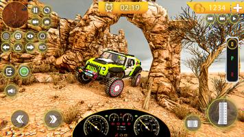 Game Mengemudi Jeep 4x4 Ofroad screenshot 2