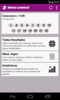 Minha Lotofácil Lite poster