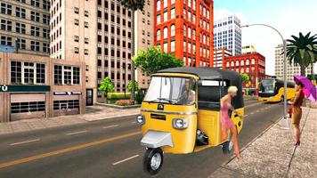 Auto Rickshaw Driving game 3D screenshot 1
