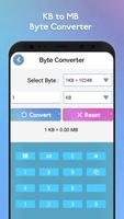 KB to MB Converter : Byte Converter capture d'écran 1