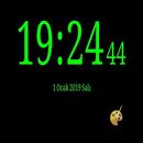 APK Tam Ekran Duvar Saati / Full Screen Clock