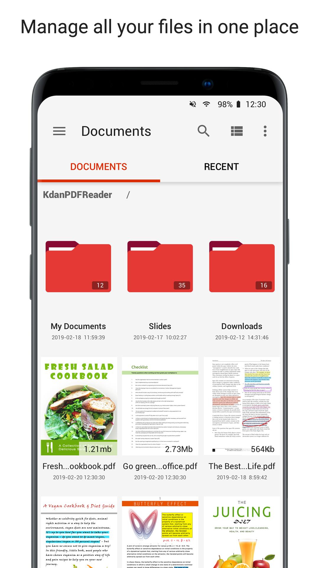 Pdf Reader Android Pdf Reader Android
