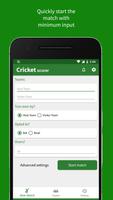 Cricket Scorer โปสเตอร์