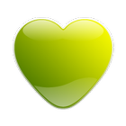 Crystal Heart-Citric : Icon Ma icono