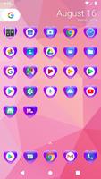 Crystal Heart - Lilac :Icon Ma скриншот 1
