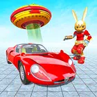 Bunny Jeep Robot Game: Robot Transforming Games icon
