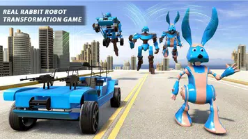 Bunny Jeep Robot Game: Robot Transforming Games screenshot 3