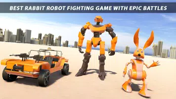 Bunny Jeep Robot Game: Robot Transforming Games screenshot 4