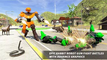 Bunny Jeep Robot Game: Robot Transforming Games screenshot 6