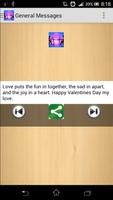 برنامه‌نما Valentines Greetings عکس از صفحه