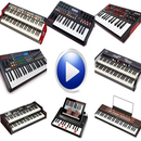 Piano learning tutorial videos aplikacja