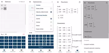 Linearibus - Matrix calculator