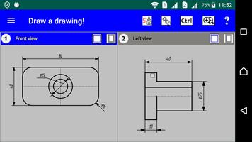 CAD Draw a drawing! Create 3D ảnh chụp màn hình 2