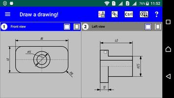 CAD Draw a drawing! Create 3D スクリーンショット 2