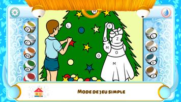 Coloriages numérotés - Noël capture d'écran 2