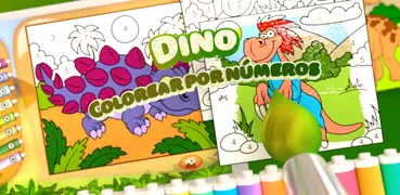 Colorear por números - Dino