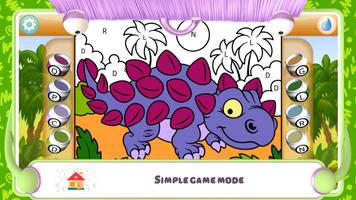 Paint by Numbers - Dinosaurs screenshot 2