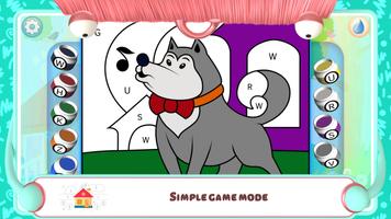 Color by Numbers - Dogs screenshot 2