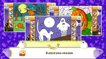 Halloween libro para colorear + Poster