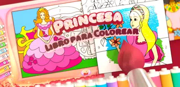 Princesa - Libro para Colorear