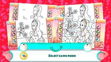 Pretty Princess Coloring Book تصوير الشاشة 1