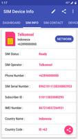 SIM Device Info स्क्रीनशॉट 1