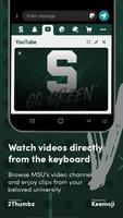 MSU Spartans Keyboard screenshot 2