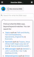 برنامه‌نما KeenSee Bible Search عکس از صفحه