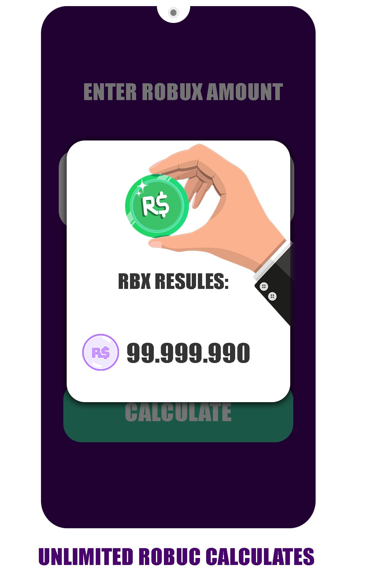 Free Robux Calc For RBLOX - RBX Station for Android - APK Download - 