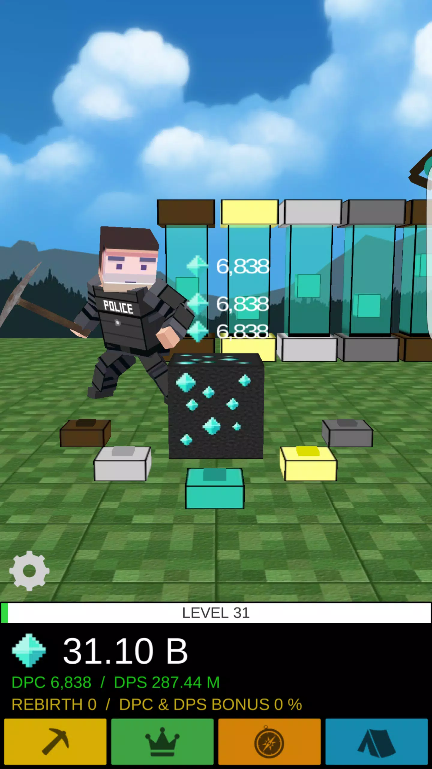 Mine Clicker: Idle Blocks APK for Android Download