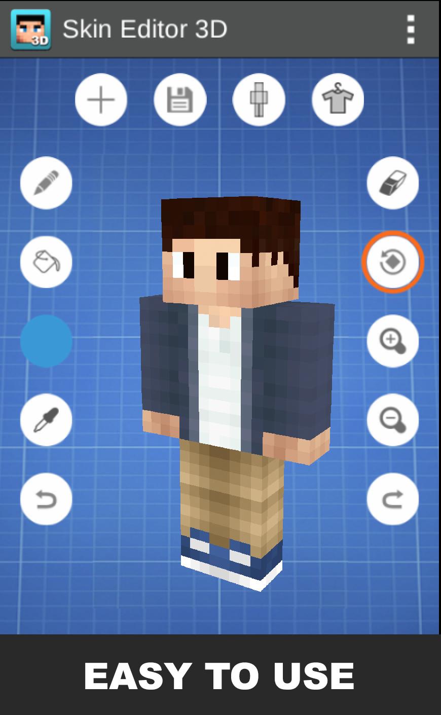Android 用の Skin Editor 3d Apk をダウンロード Android 用の Skin Editor 3d Apk をダウンロード