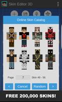 Skin Editor 3D captura de pantalla 1