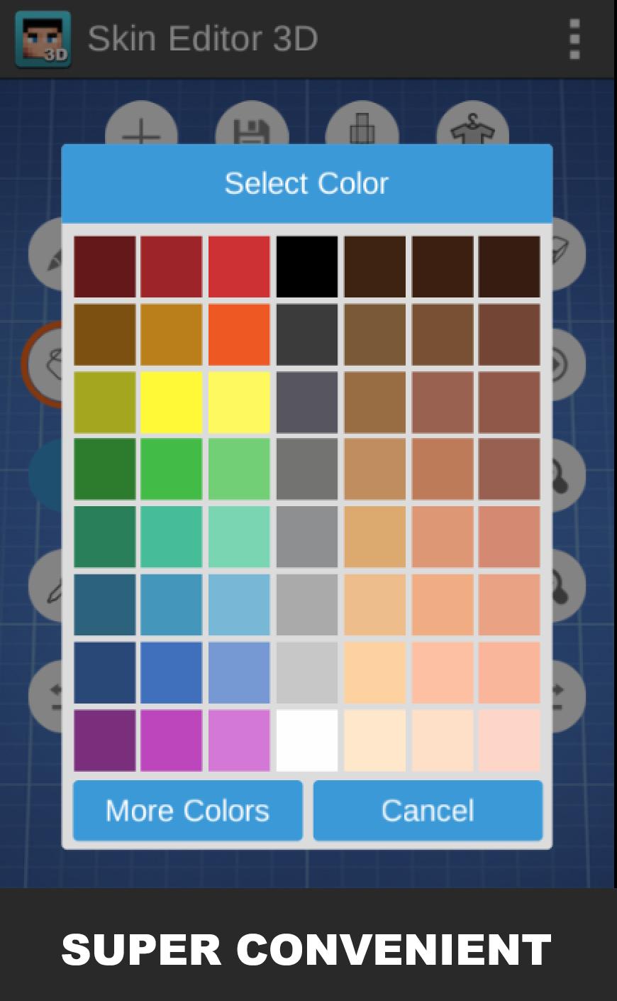 Android 用の Skin Editor 3d Apk をダウンロード